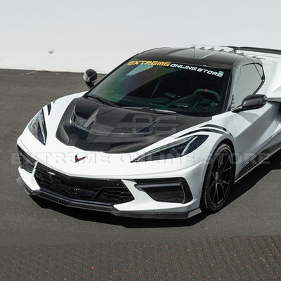Corvette C8 ZR1 Front Bumper Vented Extractor Hood