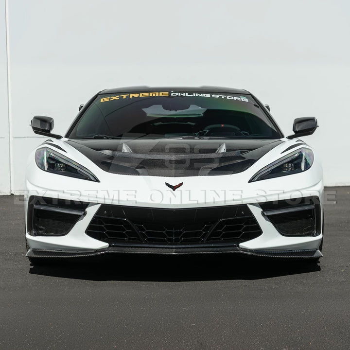 Corvette C8 ZR1 Front Bumper Vented Extractor Hood