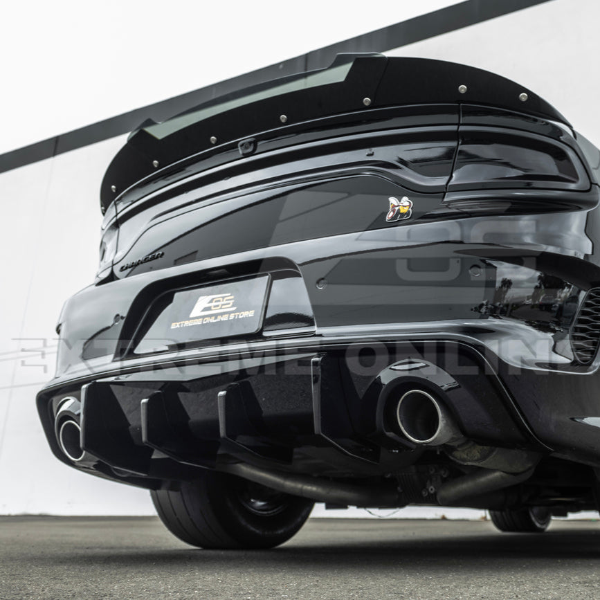 2020-Up Dodge Charger Rear Bumper Exhaust Diffuser