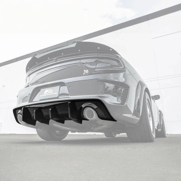 2020-Up Dodge Charger Rear Bumper Exhaust Diffuser