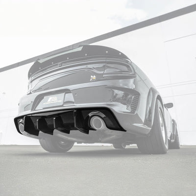 2020-Up Dodge Charger Rear Bumper Exhaust Diffuser