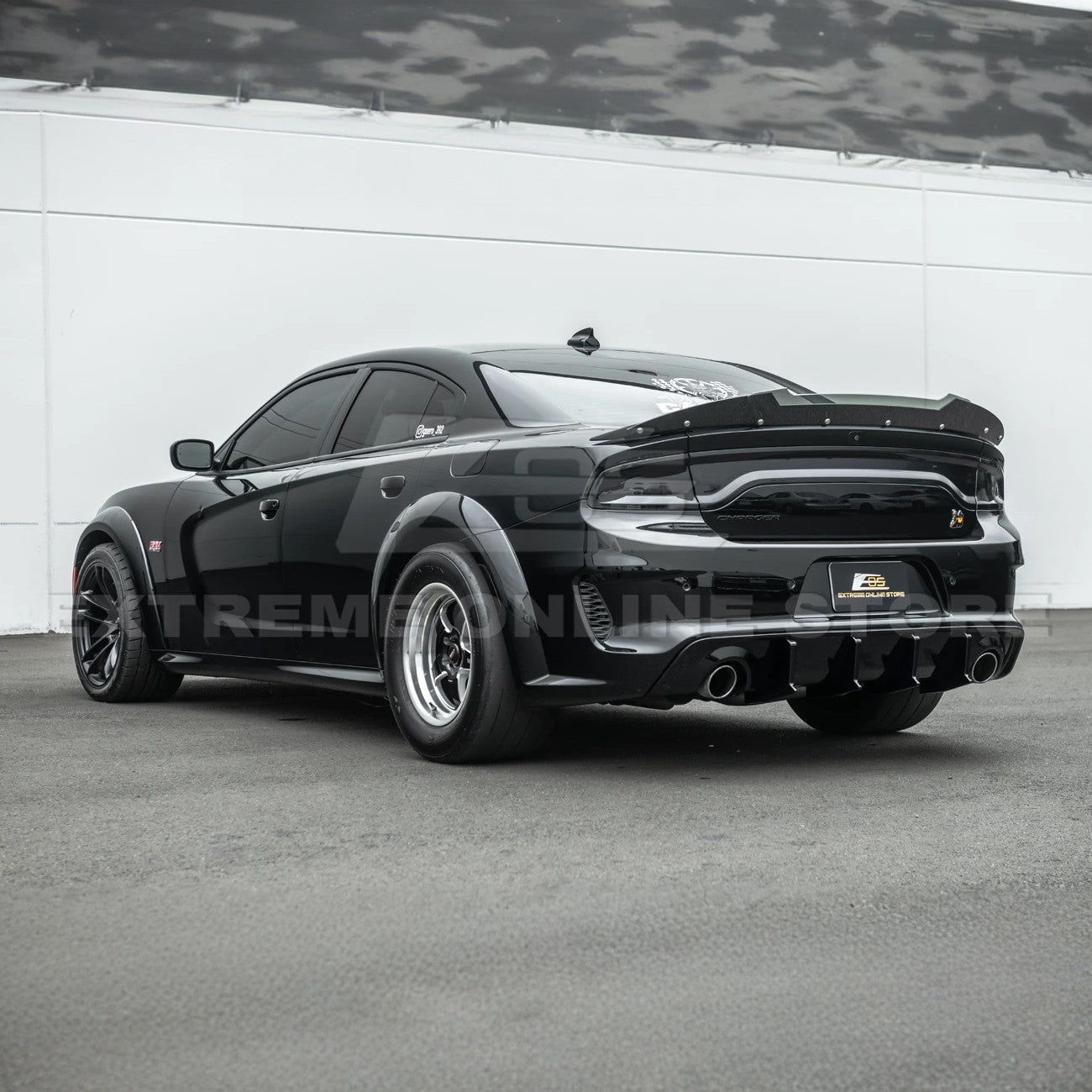 2020-Up Charger Widebody | SRT Rear Bumper Exhaust Diffuser