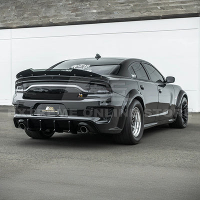 2020-Up Charger Widebody | SRT Rear Bumper Exhaust Diffuser