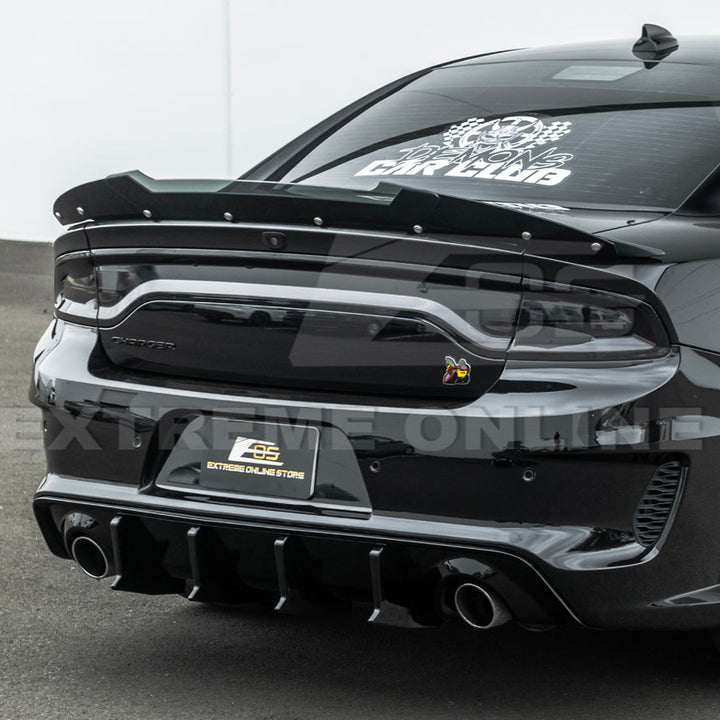 2020-Up Charger Widebody | SRT Rear Bumper Exhaust Diffuser