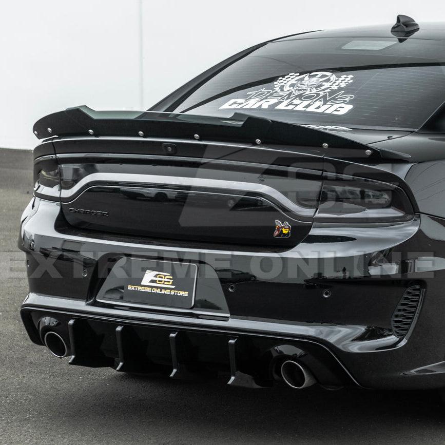 2020-Up Charger Widebody | SRT Rear Bumper Exhaust Diffuser