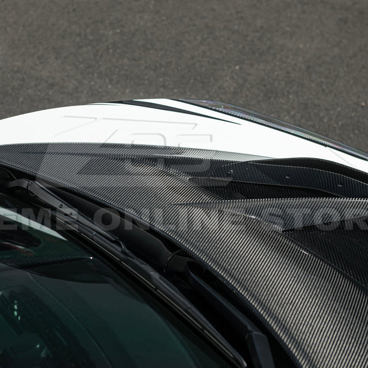 Corvette C8 ZR1 Front Bumper Vented Extractor Hood