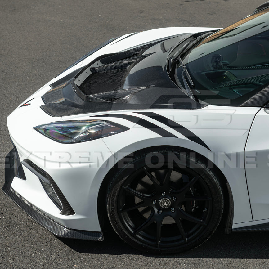Corvette C8 ZR1 Front Bumper Vented Extractor Hood
