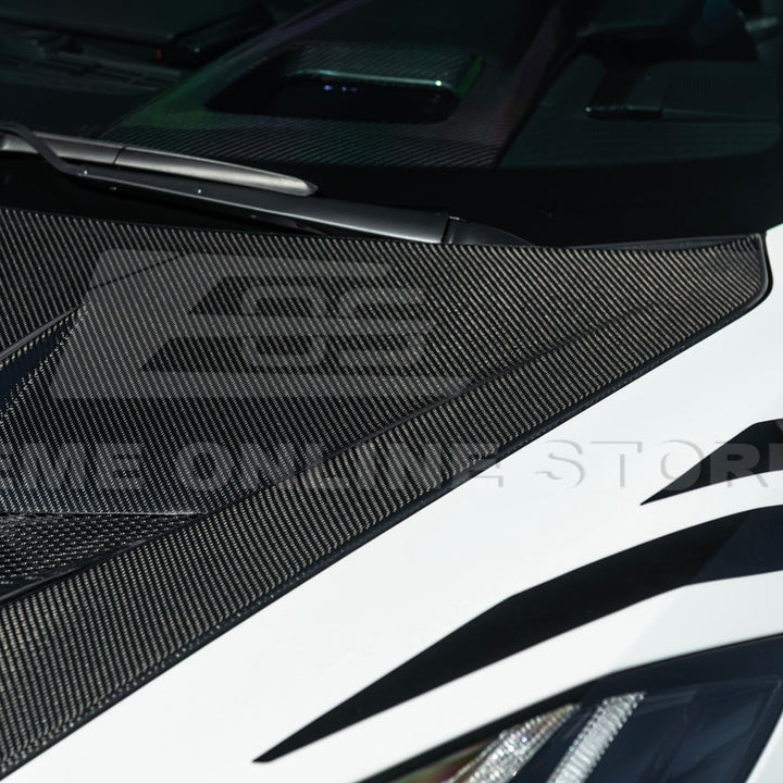Corvette C8 ZR1 Front Bumper Vented Extractor Hood