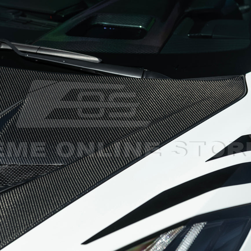 Corvette C8 ZR1 Front Bumper Vented Extractor Hood