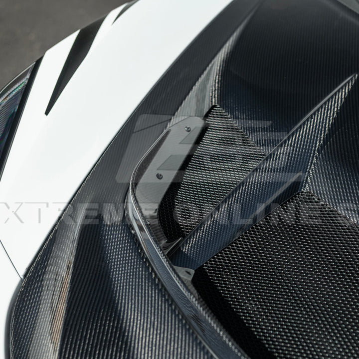 Corvette C8 ZR1 Front Bumper Vented Extractor Hood