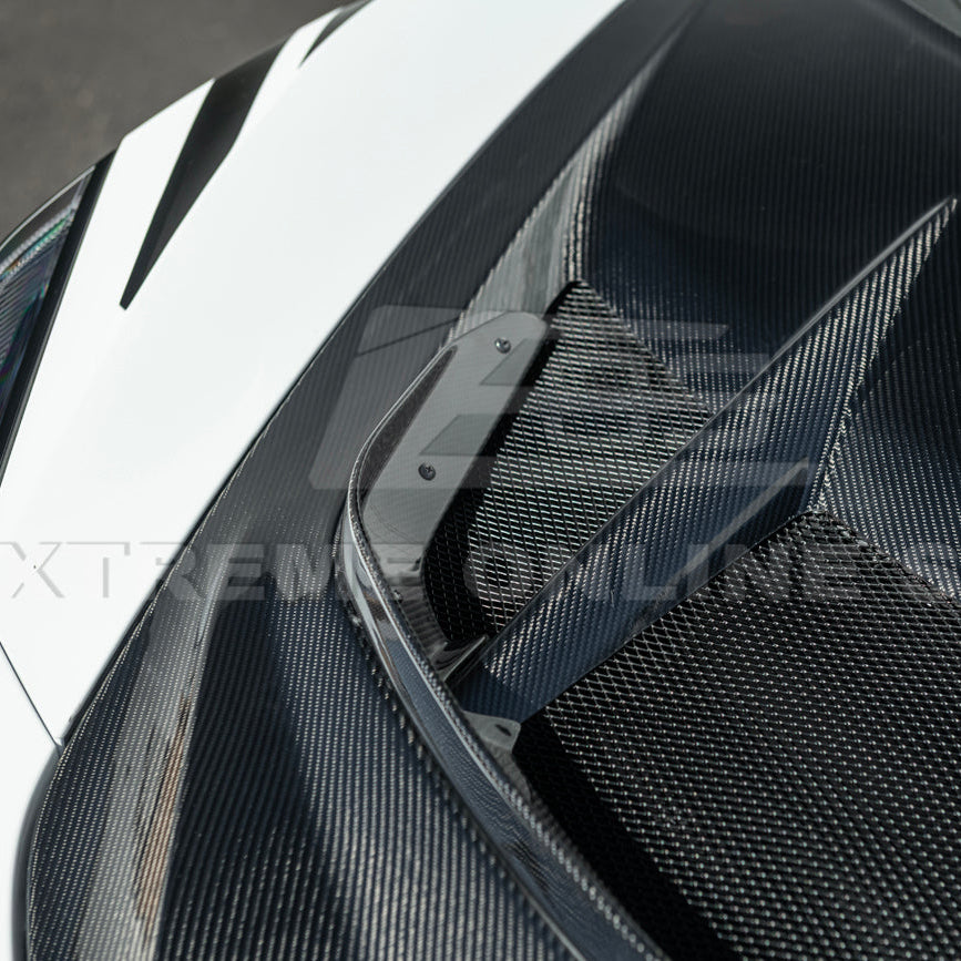 Corvette C8 ZR1 Front Bumper Vented Extractor Hood
