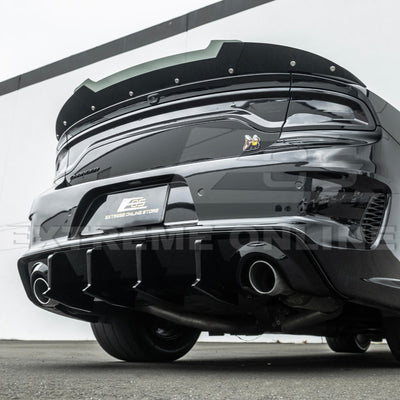 2020-Up Charger Widebody | SRT Rear Bumper Exhaust Diffuser