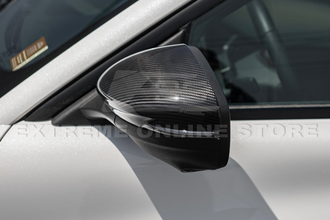 2021+ Ford Mustang Mach-E DRY CARBON FIBER Mirror Cap Cover