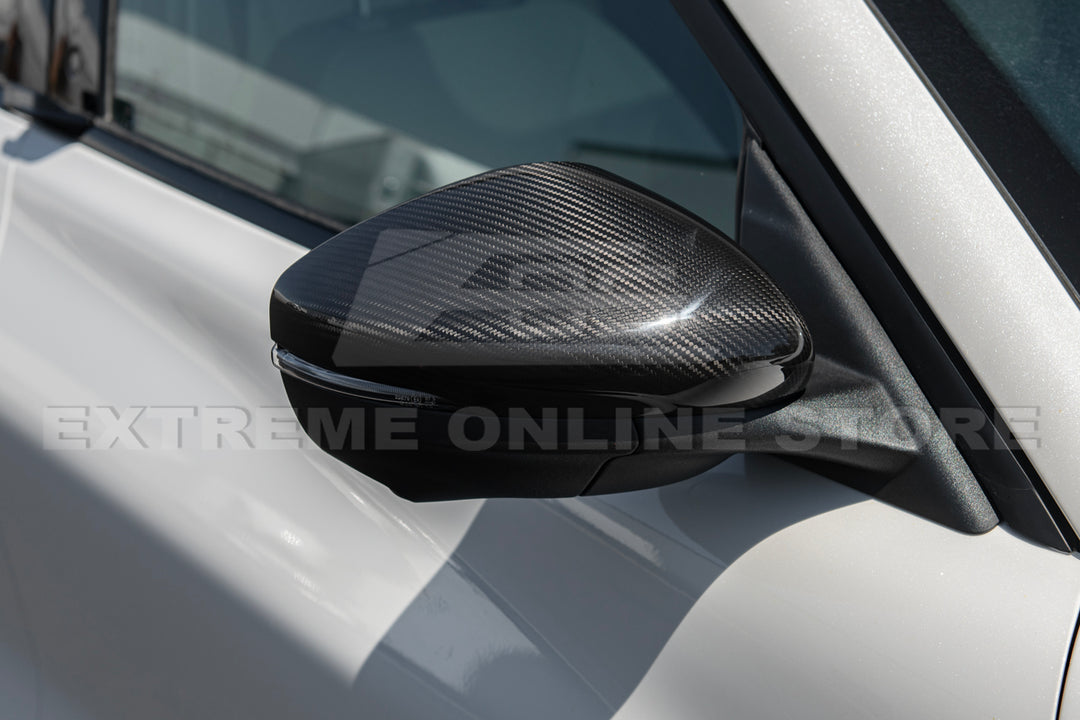 2021+ Ford Mustang Mach-E DRY CARBON FIBER Mirror Cap Cover