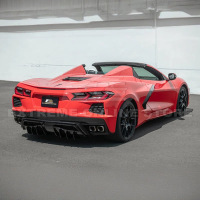 Corvette C8 Rear Bumper Add-On Diffuser Splitter Lip
