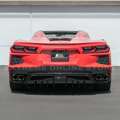 Corvette C8 Rear Bumper Add-On Diffuser Splitter Lip
