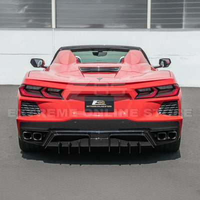 Corvette C8 Rear Bumper Add-On Diffuser Splitter Lip
