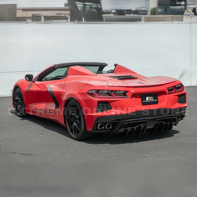 Corvette C8 Rear Bumper Add-On Diffuser Splitter Lip