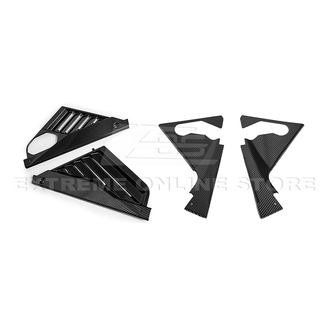 Chevrolet Corvette C8 Coupe Engine Bay Panel &amp; Corner Vent Cover