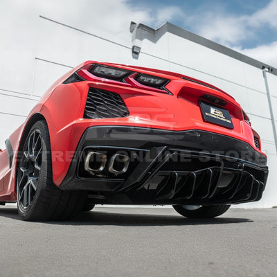 Corvette C8 Rear Bumper Add-On Diffuser Splitter Lip