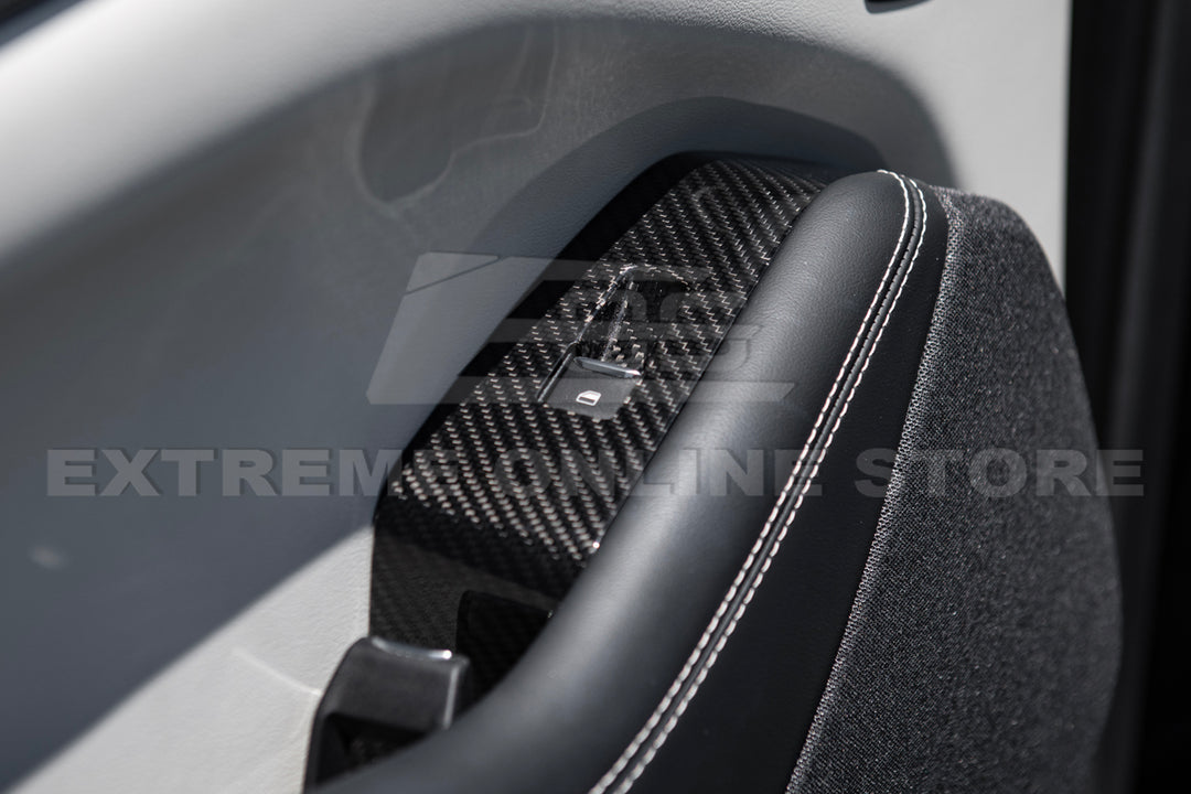 2021+ Ford Mustang Mach-E DRY Carbon Fiber Glass Lifting Cover Kit