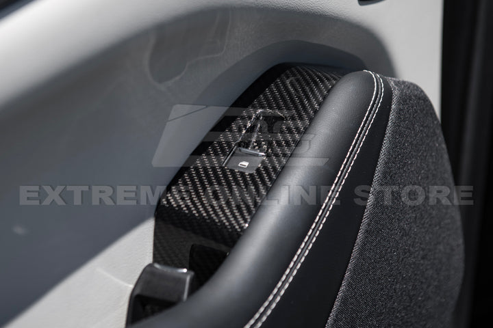 2021+ Ford Mustang Mach-E DRY Carbon Fiber Glass Lifting Cover Kit