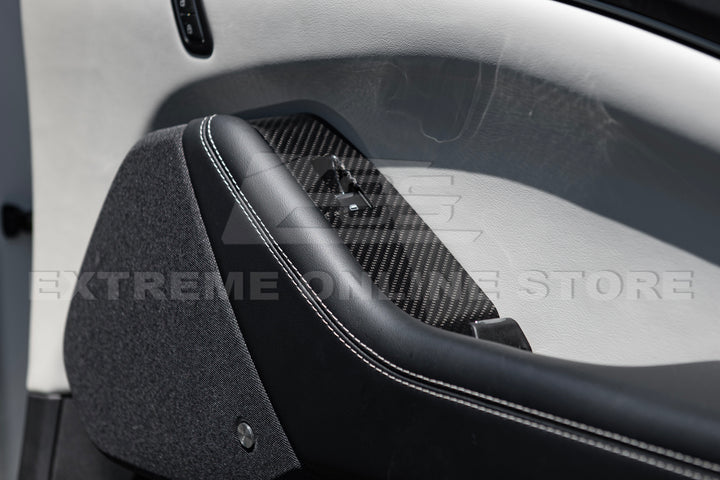 2021+ Ford Mustang Mach-E DRY Carbon Fiber Glass Lifting Cover Kit