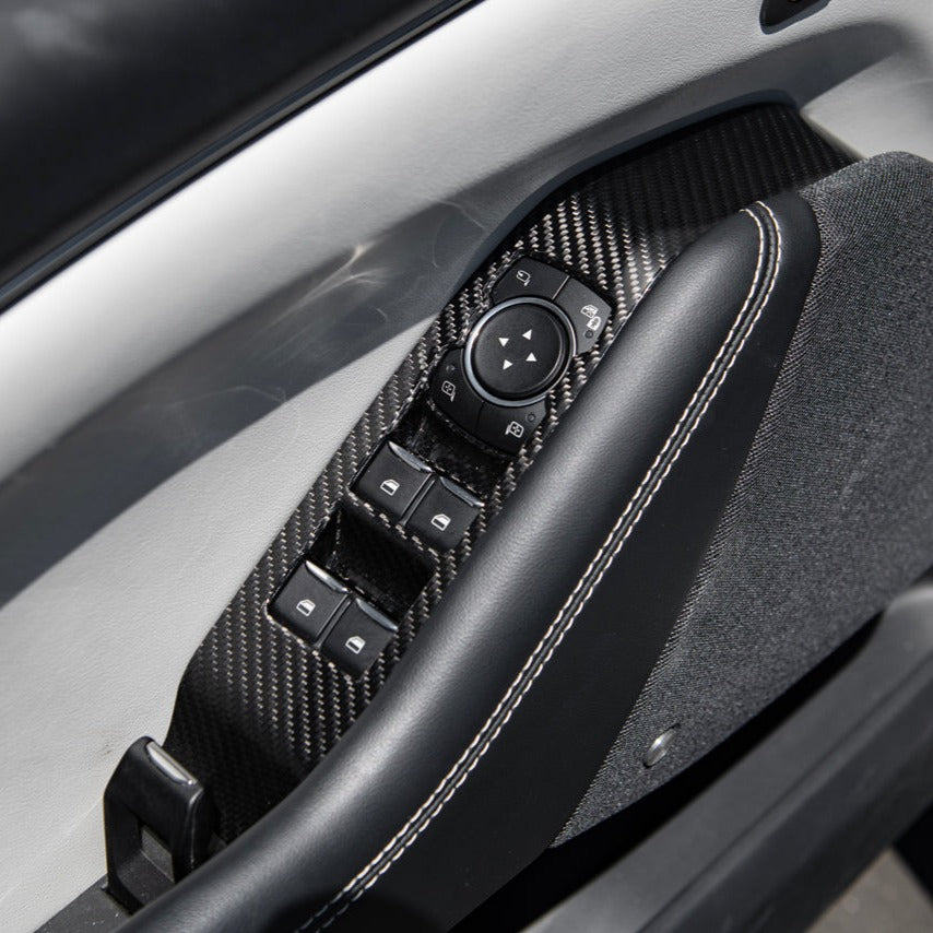 2021+ Ford Mustang Mach-E DRY Carbon Fiber Glass Lifting Cover Kit