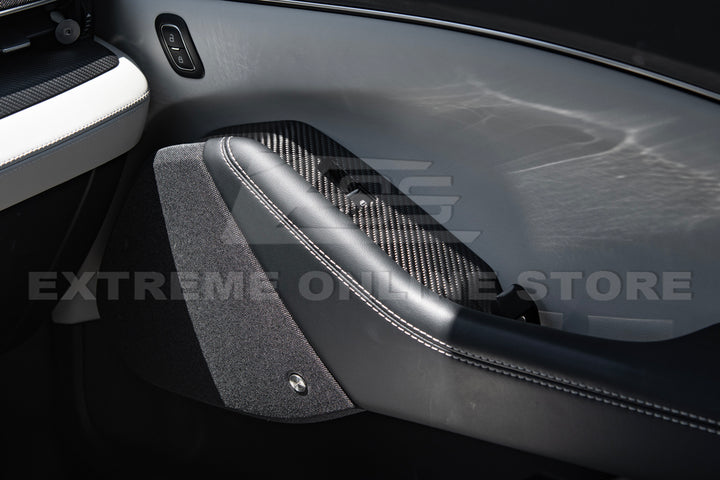 2021+ Ford Mustang Mach-E DRY Carbon Fiber Glass Lifting Cover Kit