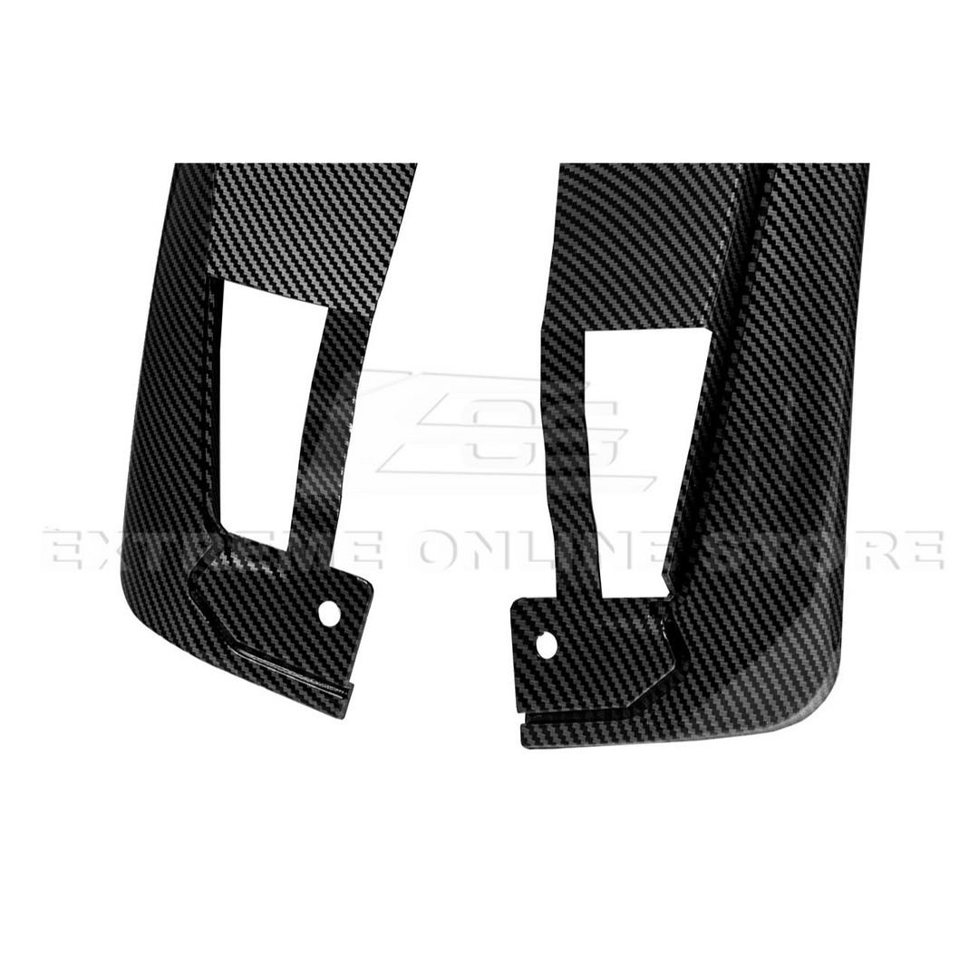 2024+ Ford Mustang Dry Carbon Fiber Mud Flap