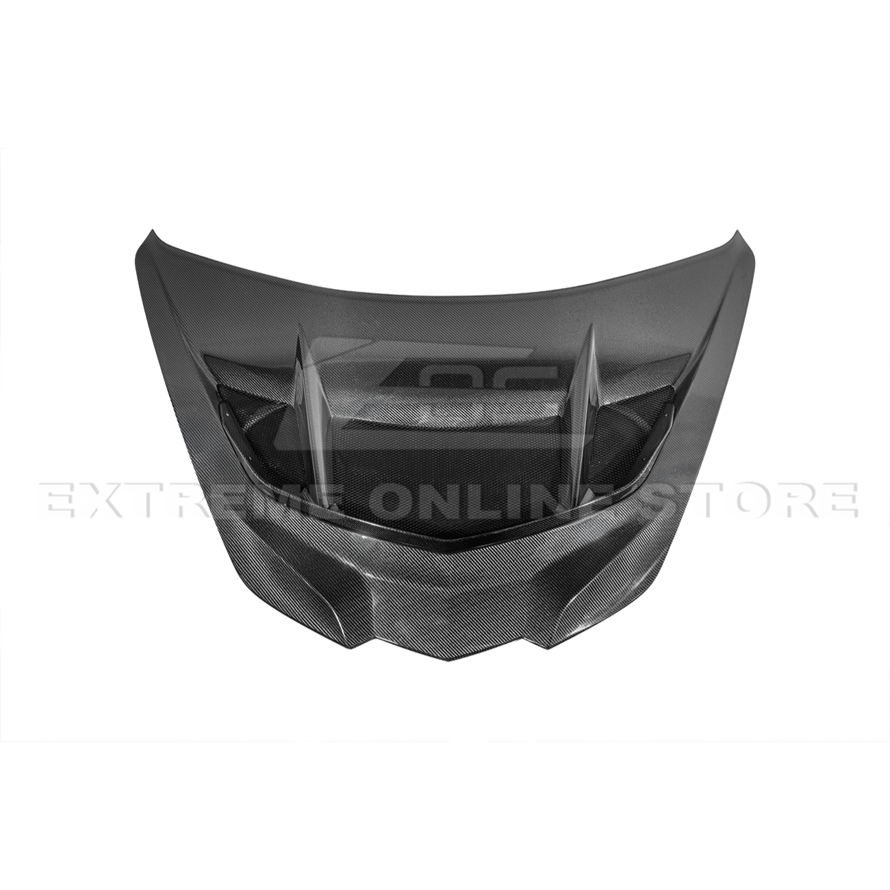 Corvette C8 ZR1 Front Bumper Vented Extractor Hood