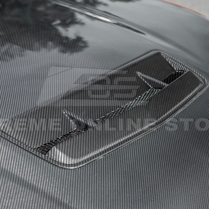 2024-Up Ford Mustang Front Bumper Hood Vented Cover