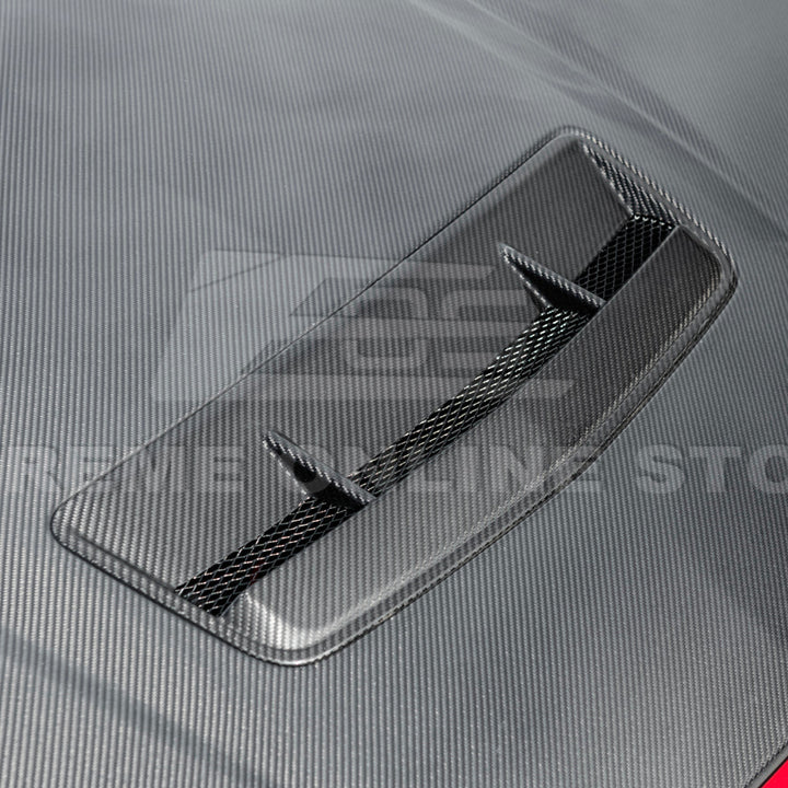 2024-Up Ford Mustang Front Bumper Hood Vented Cover