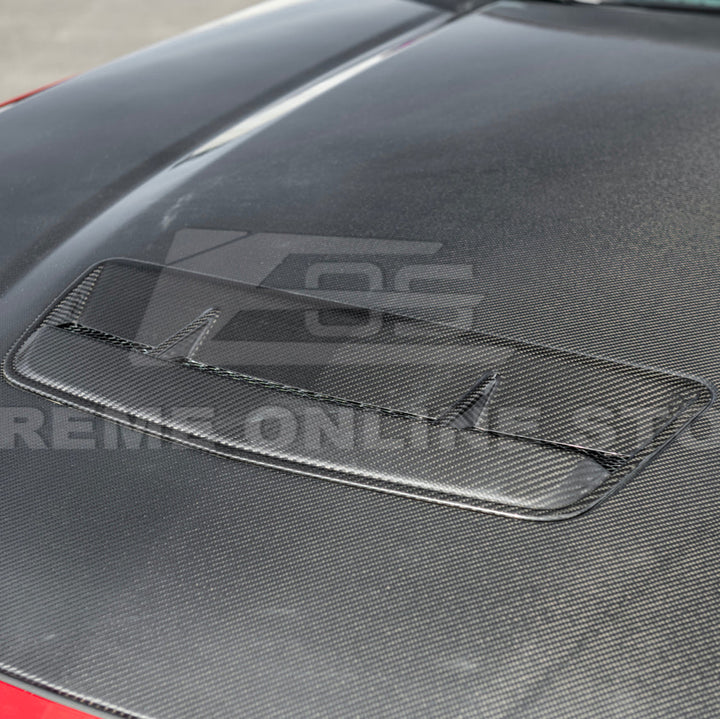2024-Up Ford Mustang Front Bumper Hood Vented Cover