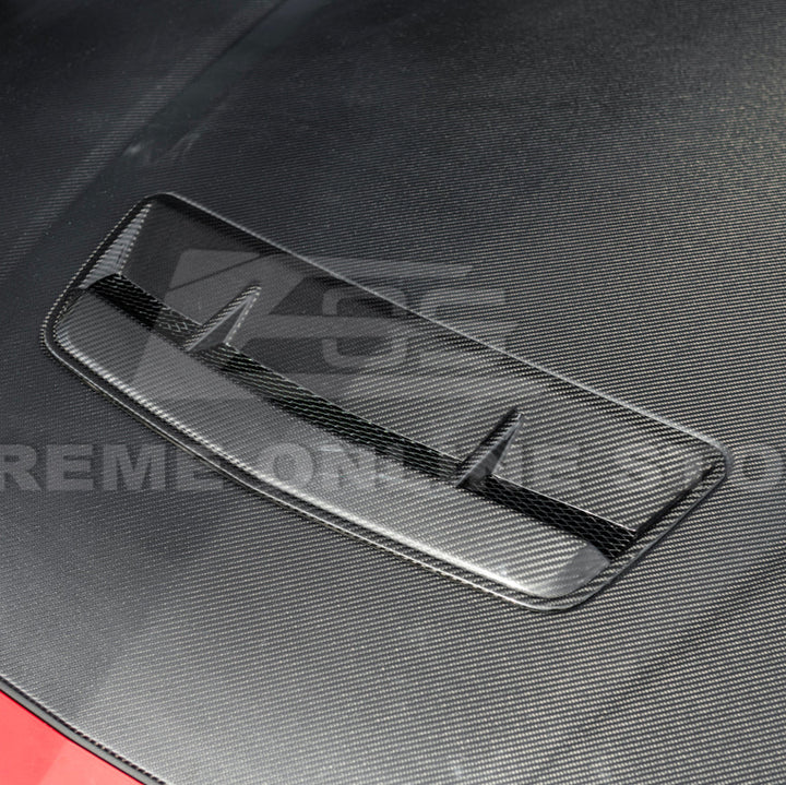 2024-Up Ford Mustang Front Bumper Hood Vented Cover