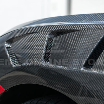 2024-Up Ford Mustang S650 GTD Style Carbon Fiber Front Side Vented Fenders