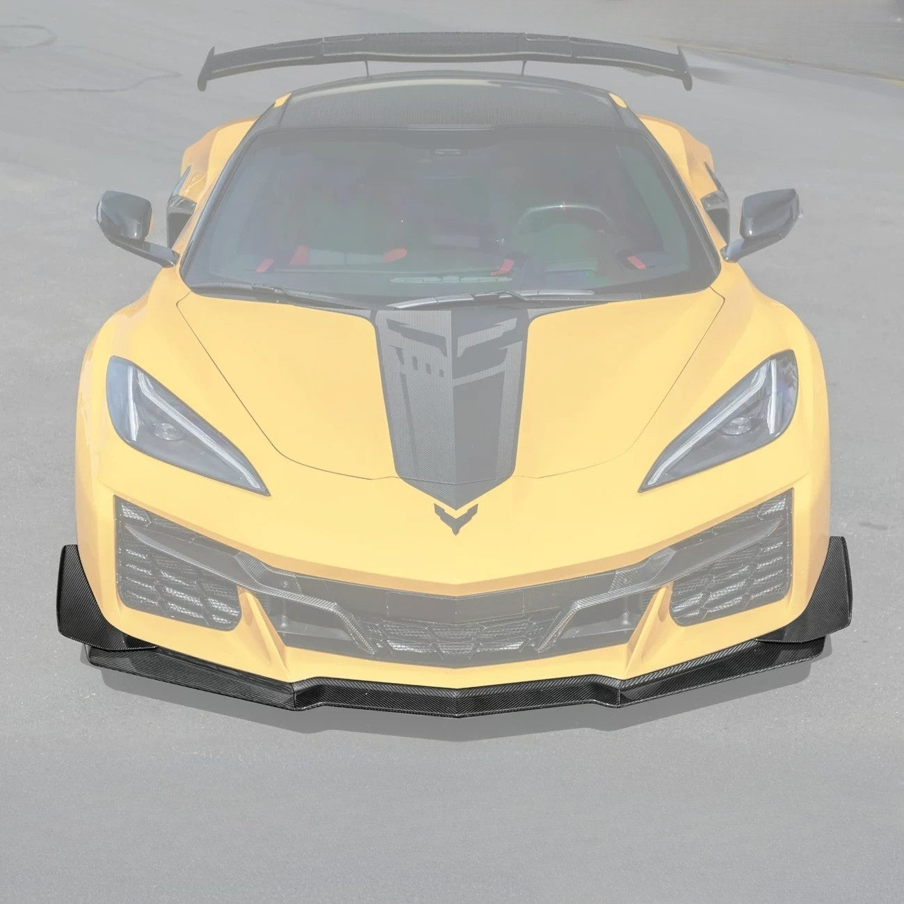 Corvette C8 Z06 / E-Ray Front Splitter & Canards [Z07 Extended Package]