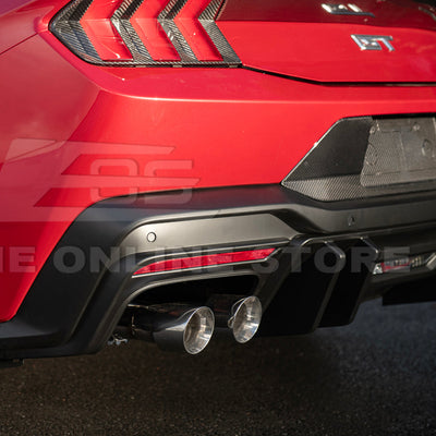 2024+ Ford Mustang V2 Package Carbon Fiber Rear Bumper Diffuser