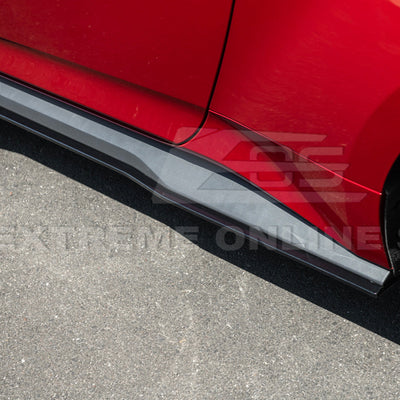 2024-Up Ford Mustang GT500 Style Add-On Side Skirts Extension