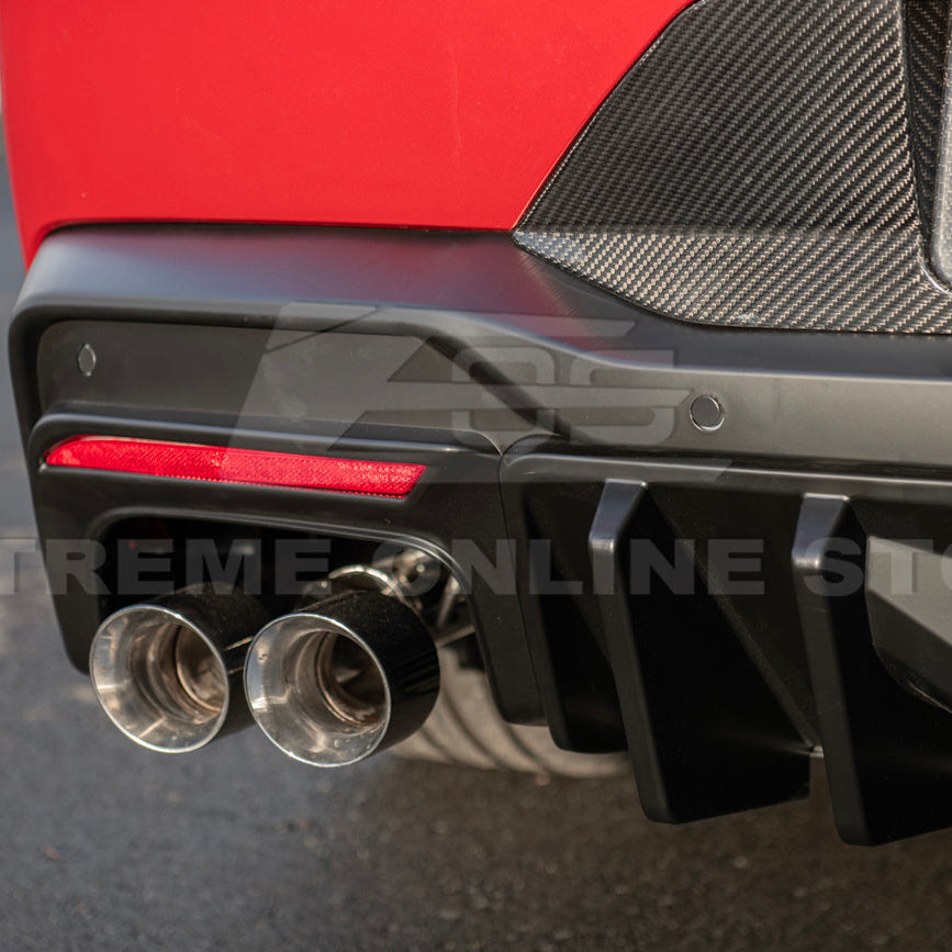 2024+ Ford Mustang V2 Package Carbon Fiber Rear Bumper Diffuser