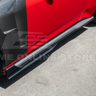 2024-Up Ford Mustang GT500 Style Add-On Side Skirts Extension