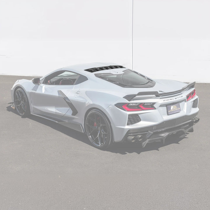 Chevrolet Corvette C8 Rear Roof Vortex Generators