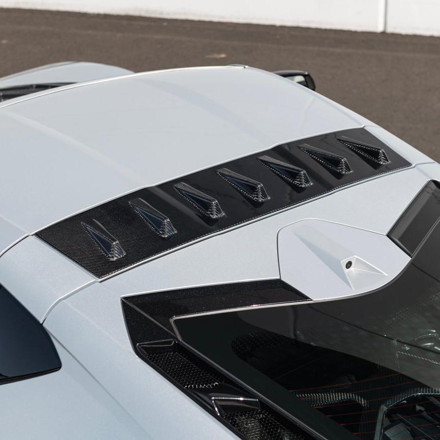 Chevrolet Corvette C8 Rear Roof Vortex Generators