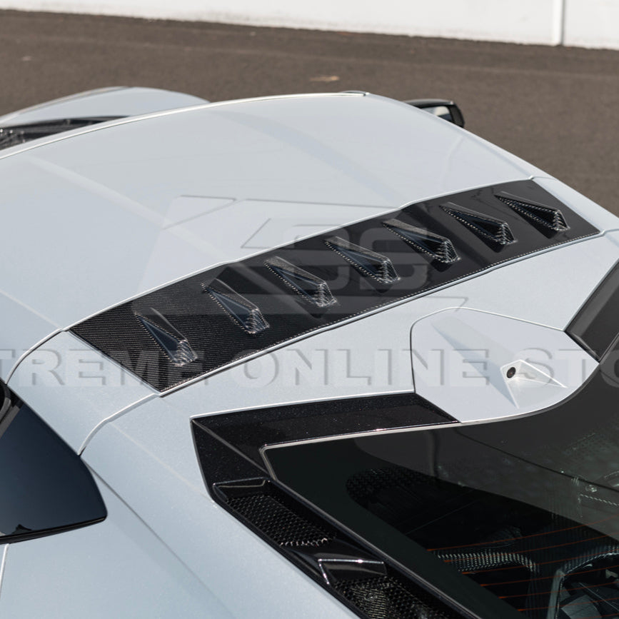 Chevrolet Corvette C8 Rear Roof Vortex Generators