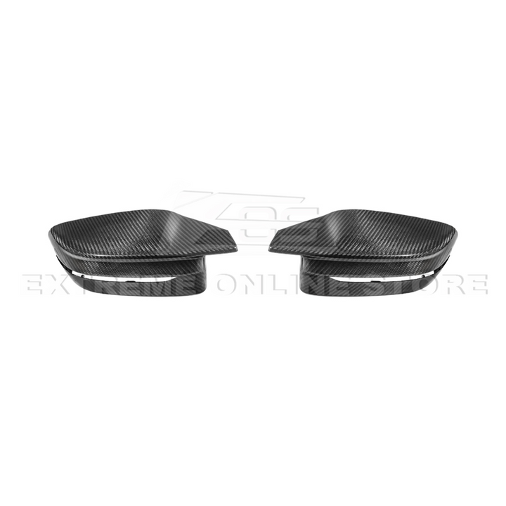 2021-Up BMW G87 M2 G80 M3 G82 M4 | Factory Style DRY CARBON FIBER Mirror Cover Cap