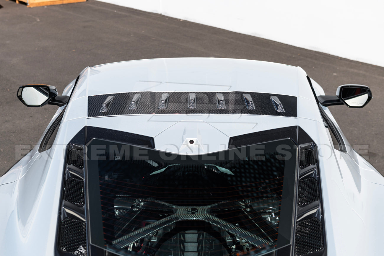 Chevrolet Corvette C8 Rear Roof Vortex Generators