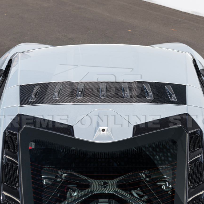 Chevrolet Corvette C8 Rear Roof Vortex Generators