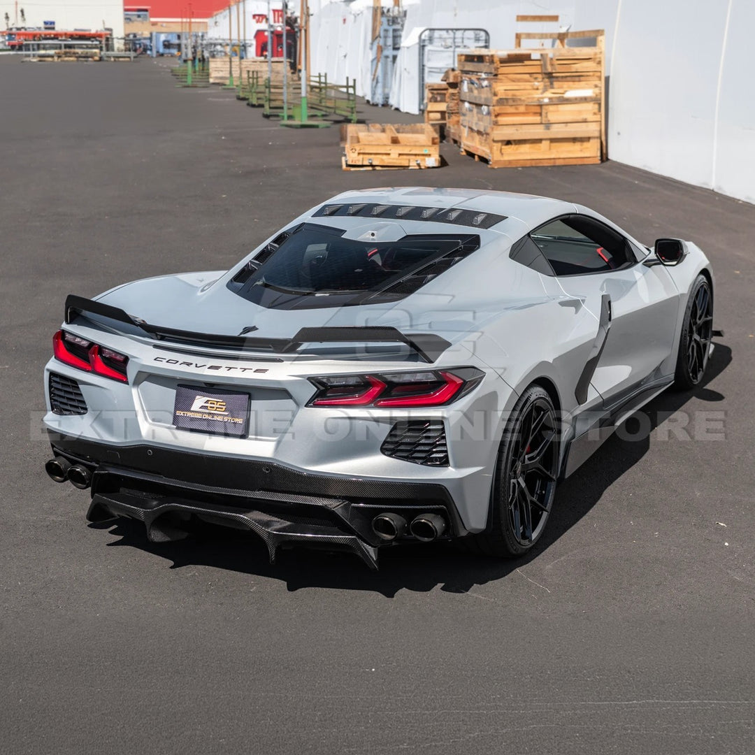 Chevrolet Corvette C8 Rear Roof Vortex Generators