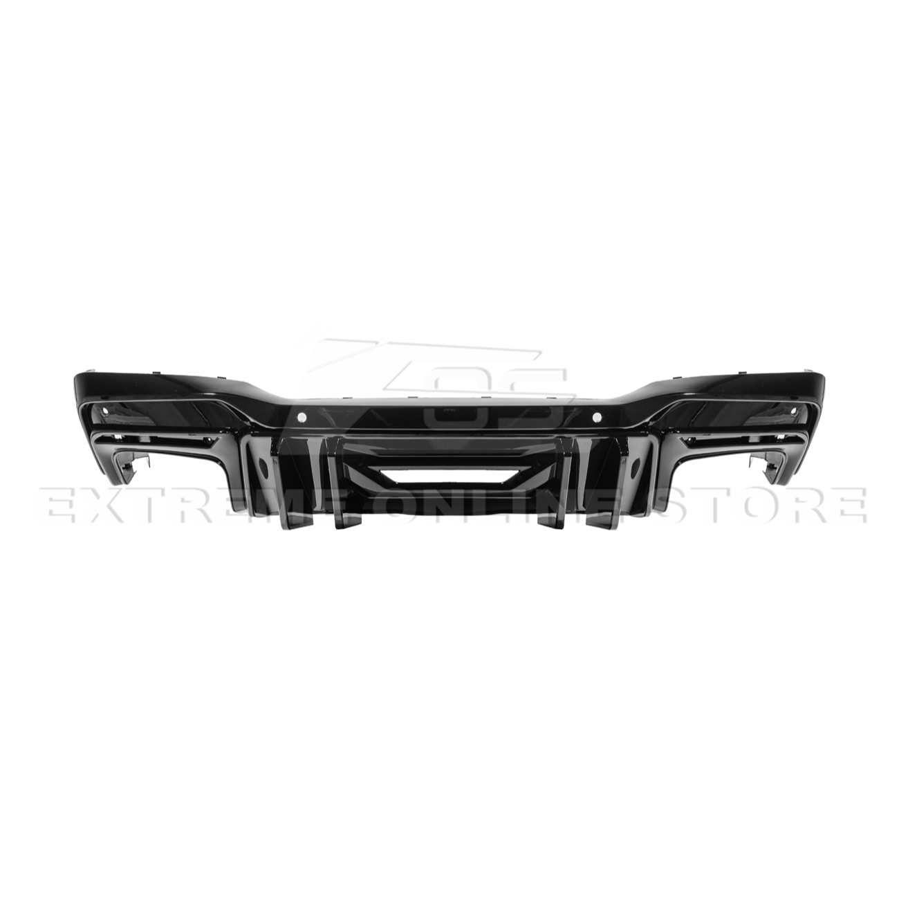 2024+ Ford Mustang V2 Package Carbon Fiber Rear Bumper Diffuser