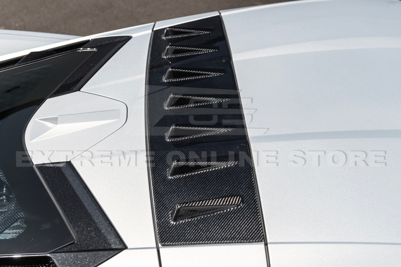 Chevrolet Corvette C8 Rear Roof Vortex Generators